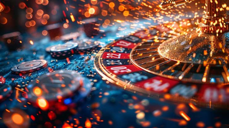 lucky8888 Live Casino dealer နှင့် ကစားနေသောမြင်ကွင်း